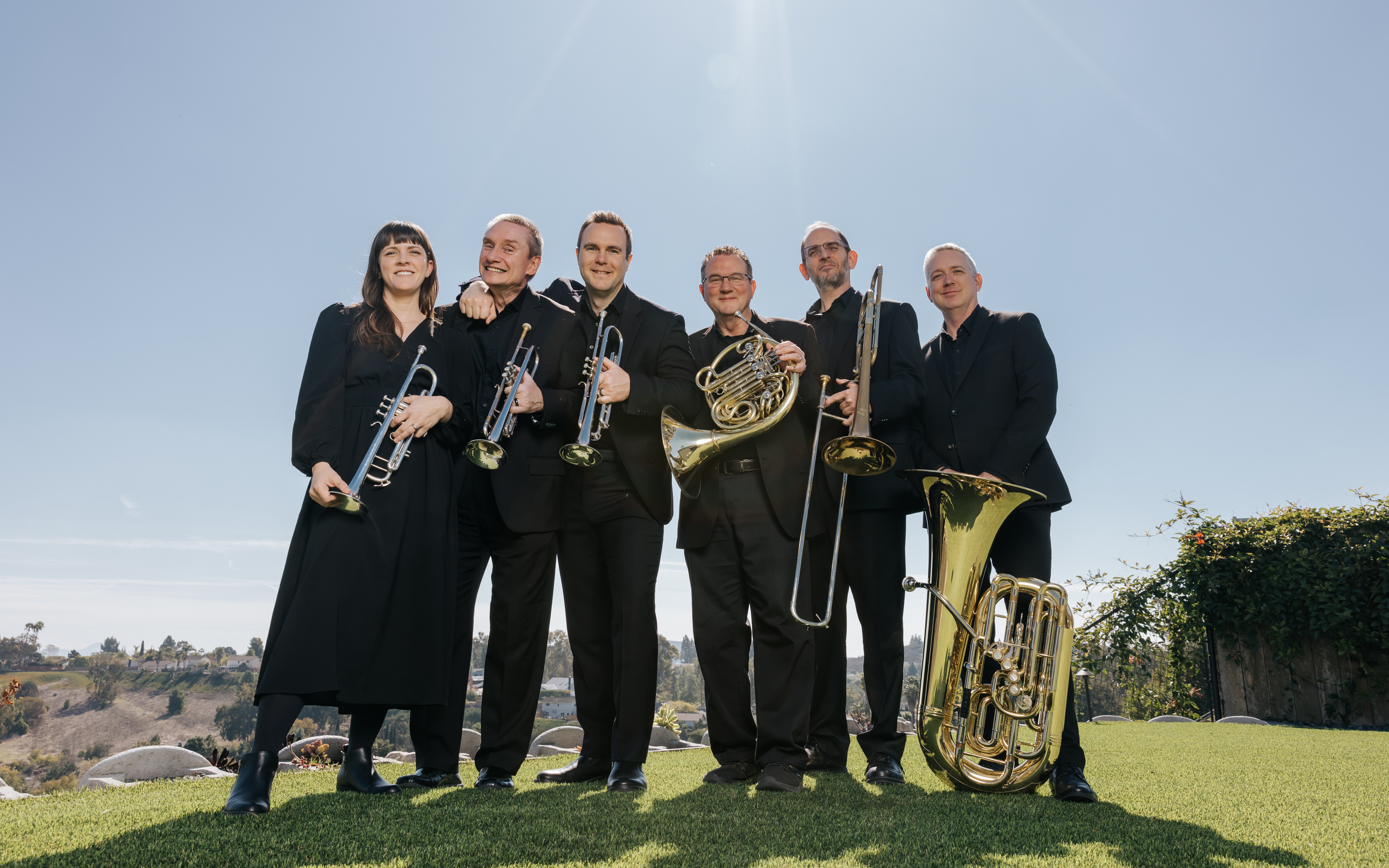 Pacific Sound Brass ensemble portrait